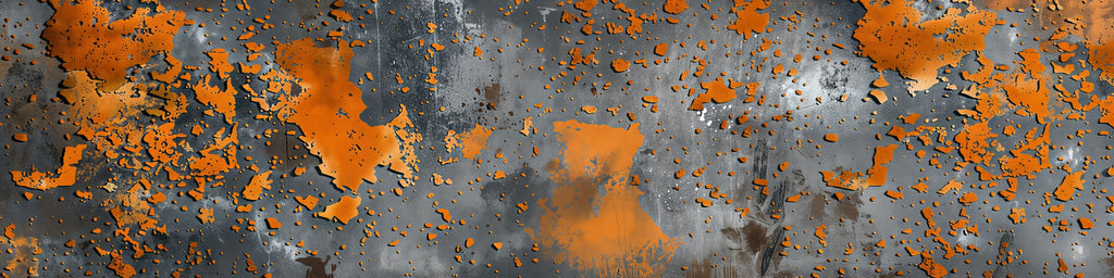Rusted Steel Cybertruck Wrap – Industrial Metal Texture Vinyl | Weathered Patina Effect Full-Body Wrap for Tesla Cybertruck by Stickalz nv081