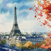 Eiffel Tower Paris Wall Mural Wallpaper – 3D Stylish Wall Decor for Living Room Bedroom Office – Modern Bold Art Gift, Removable wallpaper