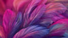 3D Feather Texture Wall Mural - Vibrant Modern Wall Art - Stylish Home Decor for Birthdays, Holidays, or Fashion Spaces