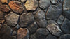 3D Textured Stone Wallpaper – Realistic Dark Rock Wall Mural For Bedroom Or Loft – Stylish Industrial Decor Or Gift For Men, Designers