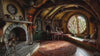 3D Hobbit House Wall Mural for Kids – Cozy Woodland Reading Nook Decor, Nursery Playroom Fairy Tale Style Art – Magical Birthday Gift, Baby