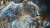 Futuristic Cheetah Wall Mural – Tech Jungle Animal Art for Modern Decor – Bold Birthday or Holiday Gift for Stylish Home Lovers