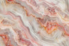 Bold Agate Geode Wallpaper, Crystal Stone Wall Mural, Luxury Modern Abstract Decor, Stylish Colorful Accent Wall, Elegant Peel and Stick