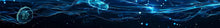 Load image into Gallery viewer, Electric Jellyfish Boat Wrap – Blue Bioluminescent Marine Vinyl | Glowing Ocean Light Design for Yachts &amp; Boats | Premium Custom Wrap by Stickalz vb004