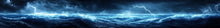 Load image into Gallery viewer, Blue Lightning Storm Boat Wrap – Electric Ocean Vinyl Wrap – Marine Grade Boat Decal – Full Side Graphic Wrap – Custom Thunder And Wave Boat Design vb012