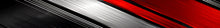 Load image into Gallery viewer, Red Velocity Boat Wrap – Modern Racing Stripe Vinyl Wrap – Marine Grade Boat Decal – Custom Full Side Wrap – Red Black Silver Speed Design vb031
