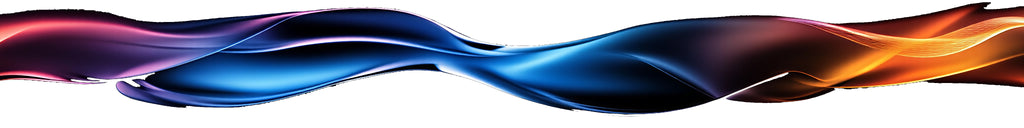 Neon Wave Boat Wrap – Electric Blue Orange Gradient Vinyl Wrap – Marine Grade Full Side Boat Decal – Custom High-Gloss Wrap – Fluid Motion Design vb033