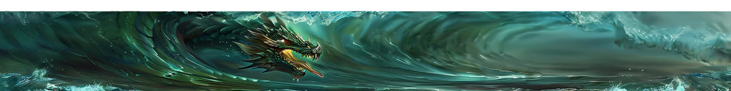 Emerald Sea Dragon Boat Wrap – Green Ocean Dragon Vinyl Wrap – Marine Grade Full Side Decal – Mythic Sea Creature Design – Custom High-Gloss Boat Wrap vb035