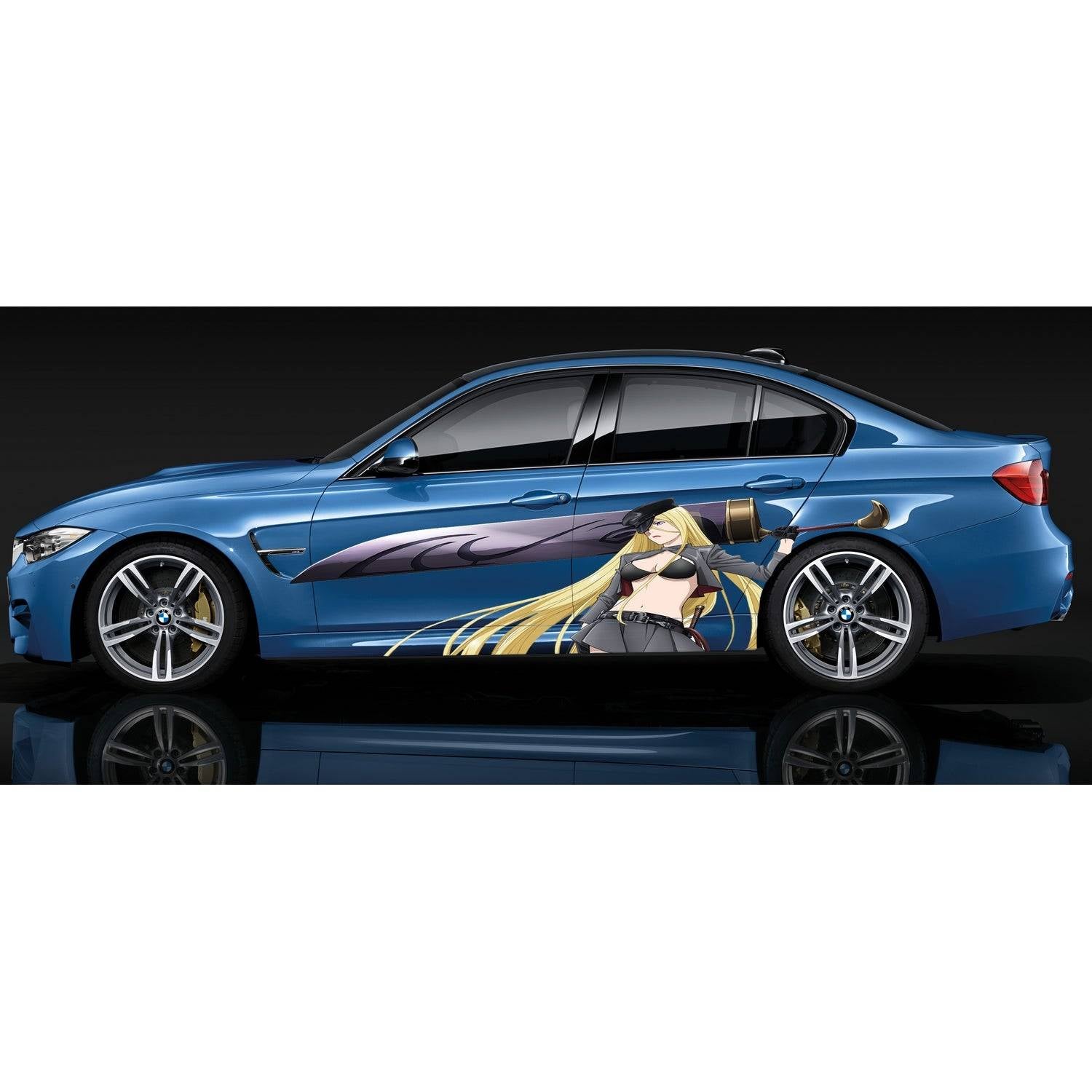 Anime Police Girl Vinyl Graphics, Anime Police Girl Car Side Vinyl, Anime  Police Girl Car Decal, Anime Police Girl Sticker buy in online store  -Stickalz llc - US