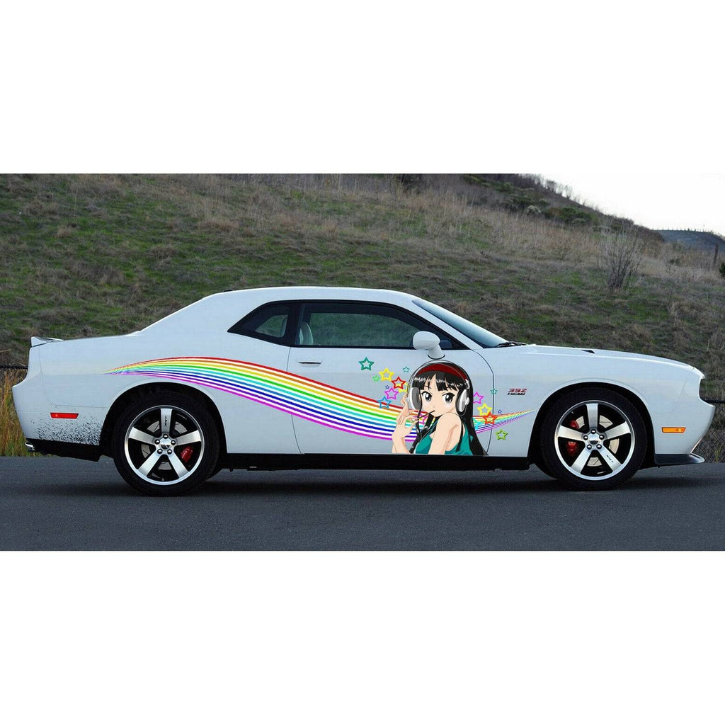 Anime Girl Stickers For Cars, Anime Girls Stickers, Sexy Anime Girl Decals