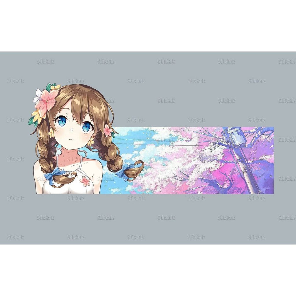 Sexy Anime Girl Decals, Anime Girl Stickers For Cars, Anime Girl Stickers, Manga Car Graphics