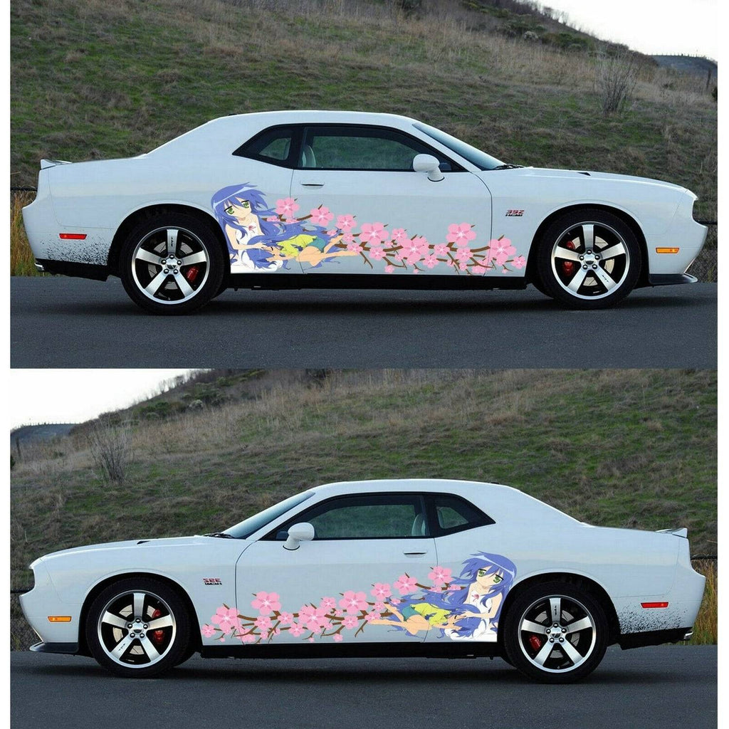 Anime Car Wrap, Manga Decal, Anime Car Graphics