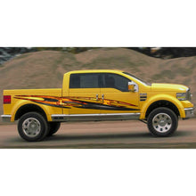 Load image into Gallery viewer, Tribal Car 3D Graphics, 3D Tribal Car Wrap Sticker, Sword Car Vinyl Decal