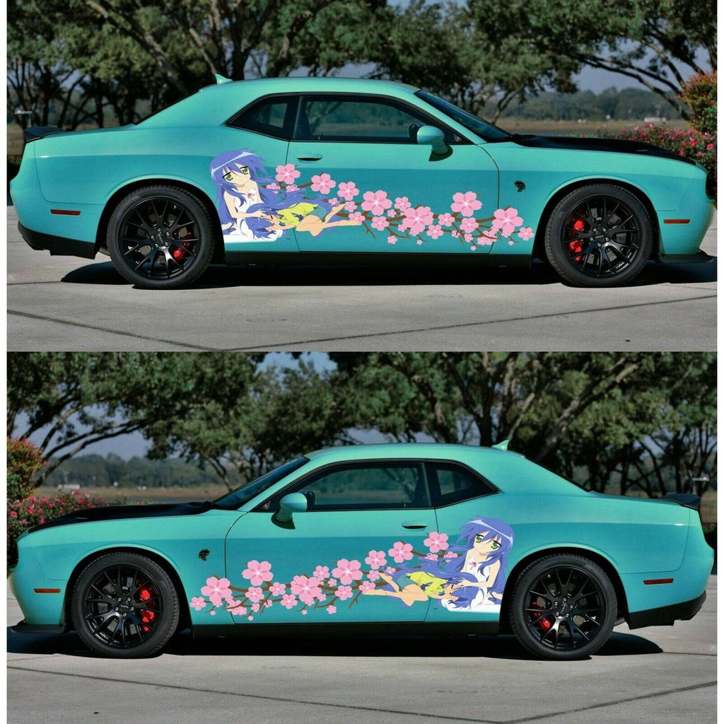 Anime Car Wrap, Manga Decal, Anime Car Graphics