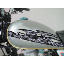 Load image into Gallery viewer, Dragon Bike Sticker, Dragon Dirt Bike Full Color Vinyl Sticker, Tribal Dragon Sport Bike Decal, Tribal Dragon Bike Decal, Tribal Dragon Bike Vinyl Graphics, Tribal Dragon Bike Tank Sticker