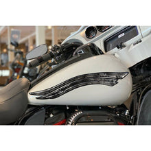 Load image into Gallery viewer, Racing Stripes Bike Vinyl Graphics, Racing Stripes Bike Sticker, Racing Stripes Tribal Bike Sticker, Racing Stripes Dirt Bike Full Color Vinyl Sticker, Racing Stripes Sport Bike Decal Graphics