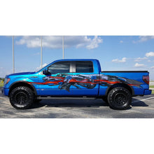 Load image into Gallery viewer, Tribal Dragon Truck Wrap, Tribal Dragon Truck Graphics, Tribal Dragon Truck Side Full Color Vinyl Sticker, Tribal Dragon Truck Vinyl Side Graphics, Tribal Dragon Sticker