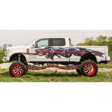 Tribal Dragon Truck Wrap, Tribal Dragon Truck Side Full Color Vinyl Sticker