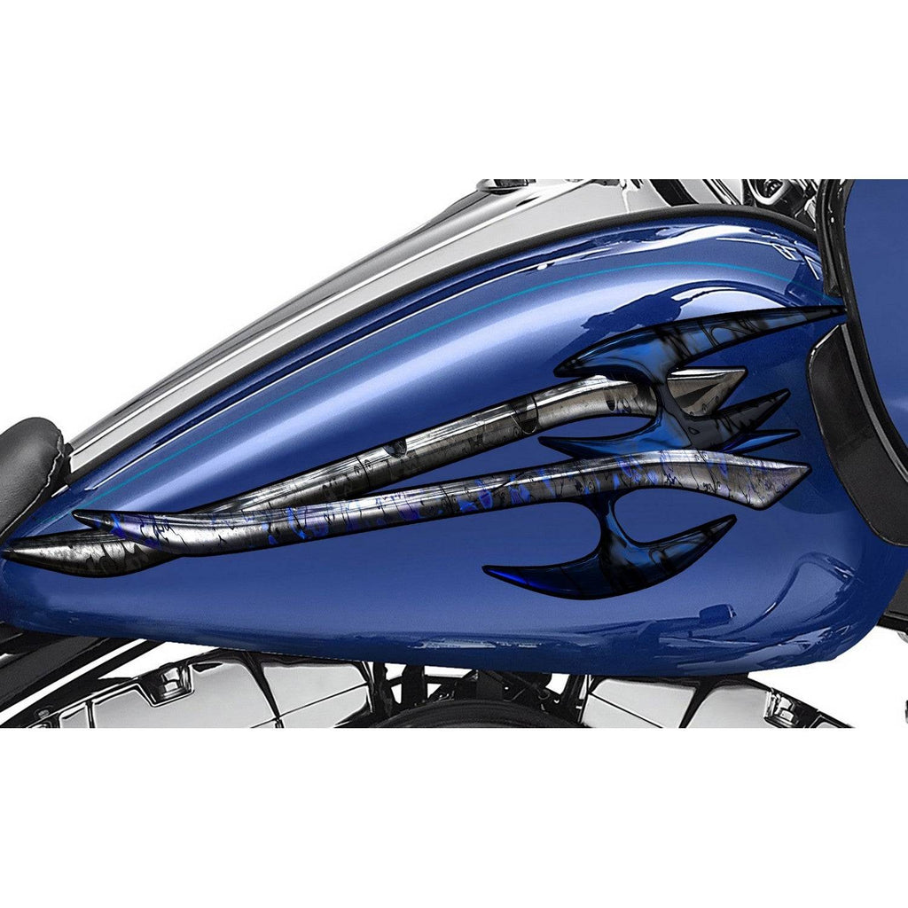 Tribal Chopper Graphics, Chopper Graphic Decal, Tribal Crotch Rocket Wrap, Weapon Bike Vinyl, 3D Graphics of a Motorcycle Sticker Tribal Chopper Graphics, Chopper Graphic Decal, Tribal Crotch Rocket Wrap, Weapon Bike Vinyl, 3D Graphics of a Motorcycle Sticker