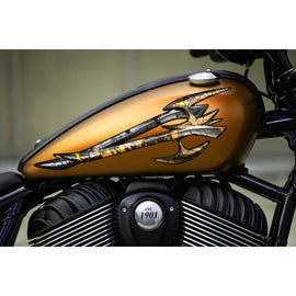 Copy of 3D Tribal Bike Vinyl Graphics, Tribal Bike Sticker, Dirt Bike Tribal Sticker, Sport Bike Tribal Graphics, 3D Tribal Motorcycle Decal