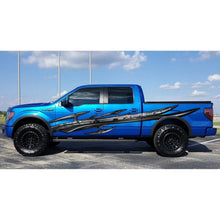 Load image into Gallery viewer, Tribal Truck Vinyl Graphics, Carbon Fiber Truck Side Graphics, Carbon Fiber Car Sticker, Carbon Fiber Tribal Truck Decal