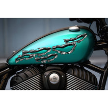 Load image into Gallery viewer, Ripped Metal Bike Vinyl Graphics, Ripped Metal Bike Sticker, Ripped Metal Dirt Bike Color Sticker, Ripped Metal Sport Bike Graphics, Ripped Metal Motorcycle Sticker