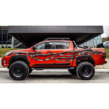Load image into Gallery viewer, Ripped Metal Truck Wrap, Ripped Metal Truck Graphics, Ripped Metal Truck Side Full Color Vinyl Sticker, Ripped Metal Truck Vinyl Side Graphics, Ripped Metal Car Sticker