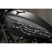 Load image into Gallery viewer, Ripped Metal Bike Vinyl Graphics, Ripped Metal Bike Sticker, Ripped Metal Dirt Bike Color Sticker, Ripped Metal Sport Bike Graphics, Ripped Metal Motorcycle Sticker