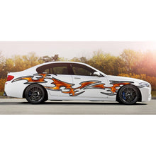 Load image into Gallery viewer, Tribal Car Wrap, Tribal Car Decal, 3D Tribal Car Sticker, 3D Tribal Car Graphics, 3D Tribal Racing Stripes Vinyl Decal