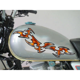 Tribal Bike Vinyl Graphics, Tribal Bike Sticker, Tribal Bike Decal, Dirt Bike Full Color Vinyl Sticker, Tribal Sport Bike Vinyl Graphics