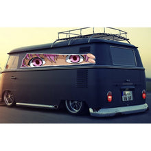 Load image into Gallery viewer, Anime Eyes Vinyl Graphics, Anime Eyes Car Side Vinyl, Anime Eyes Car Decal, Anime Eyes Sticker