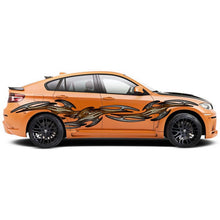 Load image into Gallery viewer, Abstract Tribal Full Color Car Vinyl Design, Tribal Car Wrap, Car Vinyl