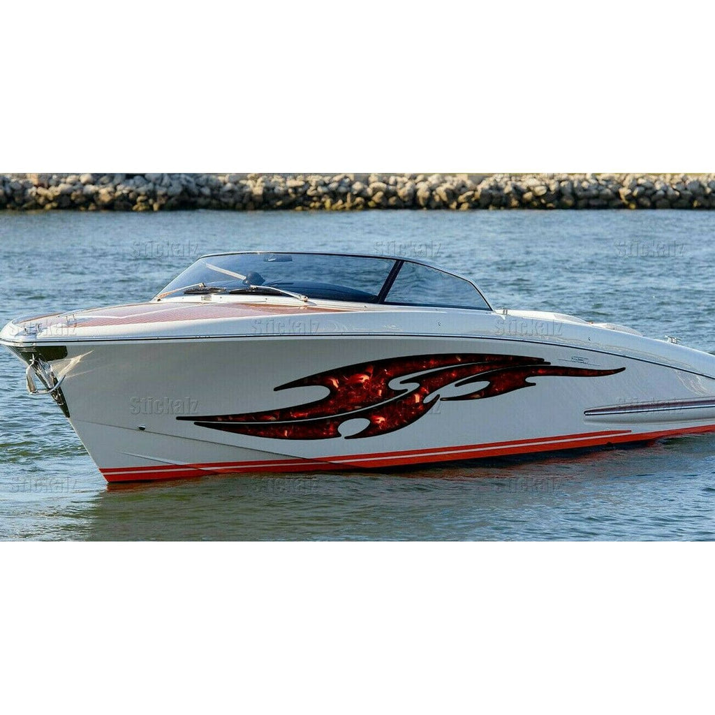 Scull Wrap, Scull Boat Vinyl, Scull Watercraft Graphics Full Color