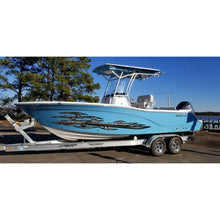 Load image into Gallery viewer, 3D Tribal Wrap, Steel Arms Boat Vinyl, Blade Watercraft 3D Graphics Full Color