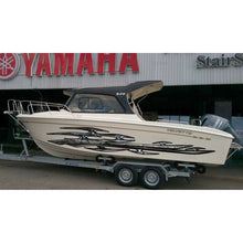 Load image into Gallery viewer, 3D Tribal Wrap, Steel Arms Boat Vinyl, Blade Watercraft 3D Graphics Full Color