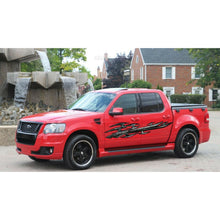 Load image into Gallery viewer, Full Color Car Side Graphics, Tribal 3D Car Vinyl, Steel Arms Car Side Graphics