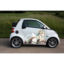Load image into Gallery viewer, Sexy Anime Cat Girl Vinyl Graphics, Sexy Anime Car Side Vinyl, Sexy Anime Car Decal, Sexy Anime Girl Sticker