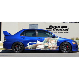Sexy Anime Cat Girl Vinyl Graphics, Sexy Anime Car Side Vinyl, Sexy Anime Car Decal, Sexy Anime Girl Sticker